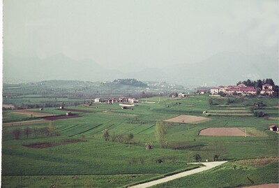 Lurago d\'Erba primavera 1963. Paesaggio primaverile